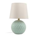 Lampka na szafkę nocną SANTANA beżowy abażur - 5904