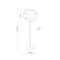 Lampa podłogowa do salonu 159cm CALISTO 5405 styl boho TK Lighting