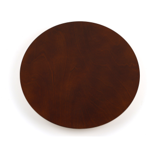 Kinkiet okrągły 30cm średnicy LUNA Czarny/Orzech 3xG9 - 6278