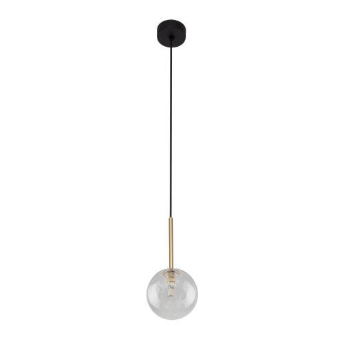 Lampa wisząca ze złotymi elementami NILOS czarno-złoty 1xG9 5941 TK Lighting