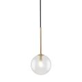 Lampa wisząca ze złotymi elementami NILOS czarno-złoty 1xG9 5941 TK Lighting