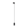 Lampa wisząca czarna na szynę 1 fazowy TRACER BLACK WISZĄCY GU10 4933 TK Lighting