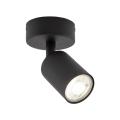 Lampa sufitowa czarna reflektorek na podsufitce TOP BLACK 1 5739 TK Lighting