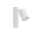 Kinkiet lampa ścienna biała z włącznikiem TOP WHITE 6186 TK Lighting