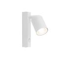 Kinkiet lampa ścienna biała z włącznikiem TOP WHITE 6186 TK Lighting