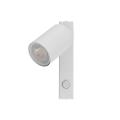 Kinkiet lampa ścienna biała z włącznikiem TOP WHITE 6186 TK Lighting