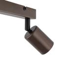 Lampa sufitowa brązowa 2x reflektorki na listwie TOP BROWN 6180 TK Lighting