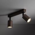 Lampa sufitowa brązowa 2x reflektorki na listwie TOP BROWN 6180 TK Lighting