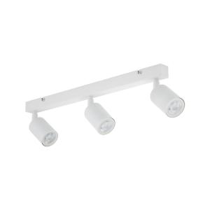 Lampa sufitowa biała  3x reflektorki na listwie TOP WHITE 6873 TK Lighting