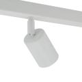 Lampa sufitowa biała  3x reflektorki na listwie TOP WHITE 6873 TK Lighting