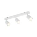 Lampa sufitowa biała  3x reflektorki na listwie TOP WHITE 6873 TK Lighting