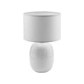 Lampka nocna biała szklana z abażurem MELODY WHITE 5985 TK Lighting