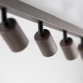 Lampa sufitowa reflektorki na listwie 8xGU10 TOP BROWN - 6184