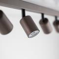 Lampa sufitowa reflektorki na listwie 8xGU10 TOP BROWN - 6184