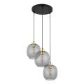 Lampa wisząca z 3 szkalnymi kloszami na E27 OMEGA 4573 TK Lighting