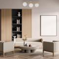 Lampa sufitowa do stylowego salonu, trzy białe, kuliste klosze 3xG9 ESTERA - 5768