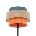 Lampa podłogowa z kolorowym abażurem, 159cm wysokości do wnętrz inspirowanych stylem boho 1xE27 TRIO 6452 TK Lighting