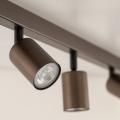 Lampa sufitowa brązowa 127cm z sześcioma spotami 6xGU10 TOP 6183 TK Lighting