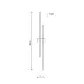Kinkiet LED z drewnianymi i metalowymi elementami FLASH 6416 TK Lighting