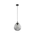 Lampa wisząca ze szklanym, grafitowym kloszem SOL 10084 TK Lighting