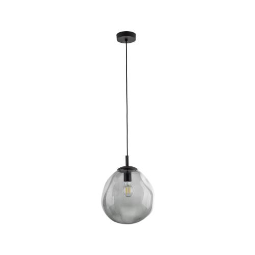 Lampa wisząca ze szklanym, grafitowym kloszem SOL 10084 TK Lighting