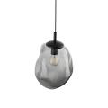 Lampa wisząca ze szklanym, grafitowym kloszem SOL 10084 TK Lighting
