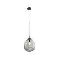 Lampa wisząca ze szklanym, grafitowym kloszem SOL 10084 TK Lighting