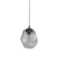 Lampa wisząca ze szklanym, grafitowym kloszem SOL 10084 TK Lighting
