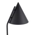 Lampa podłogowa nowoczesna z kloszem-stożkiem CONO na E27 czarna 16010 TK Lighting