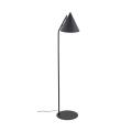 Lampa podłogowa nowoczesna z kloszem-stożkiem CONO na E27 czarna 16010 TK Lighting