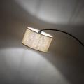 Lampa podłogowa nowoczesna ZENITH E27 z lnianym abażurem 16023 TK Lighting