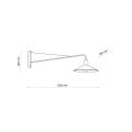 Kinkiet ścienny w stylu Loft z serii JUMP metalowy czarny klosz na E27  6638 TK Lighting