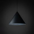 Lampa wisząca w stylu minimalistycznym CONO BLACK, czarny stylowy klosz z gwintem E27 10059 TK Lighting