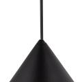 Lampa wisząca w stylu minimalistycznym CONO BLACK, czarny stylowy klosz z gwintem E27 10059 TK Lighting