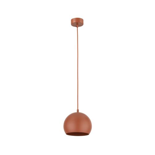 Lampa wisząca ZOE S w nowoczesnym ceglanym kolorze do salonu 10174 TK Lighting