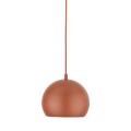 Lampa wisząca ZOE S w nowoczesnym ceglanym kolorze do salonu 10174 TK Lighting