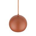 Lampa wisząca ZOE S w nowoczesnym ceglanym kolorze do salonu 10174 TK Lighting