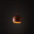 Lampa wisząca ZOE S w nowoczesnym ceglanym kolorze do salonu 10174 TK Lighting