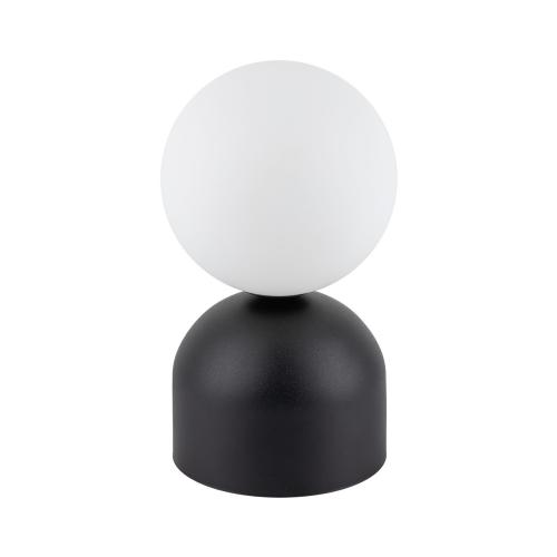 Lampka nocna z mlecznym kloszem MIKI BLACK 16044 TK Lighting