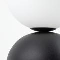 Lampka nocna z mlecznym kloszem MIKI BLACK 16044 TK Lighting