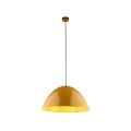 Lampa wisząca FARO OCHRA nad stół w kolorze żółtym, gwint E27 10264 TK Lighting