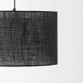 Kinkiet ścienny GLORII czarny z wiszącym  abażurem, gwint E27 6639 TK Lighting