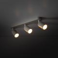 Sufitowe reflektorki na listwie LIVIA GRAY z regulacją 3*Gu10 10242 TK Lighting
