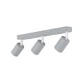 Sufitowe reflektorki na listwie LIVIA GRAY z regulacją 3*Gu10 10242 TK Lighting