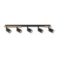 Lampa sufitowa z 5 reflektorkami na GU10 COVER WOOD 5777 TK Lighting
