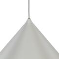 Lampa wisząca CONO BEIGE do nowoczesnych pomieszczeń, pojedynczy zwis z kloszem, żarówka E27 10061 TK Lighting