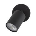 Lampa sufitowa czarna reflektorek na podsufitce TOP BLACK 1 5739 TK Lighting