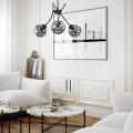 Podwieszana lampa ZULIA z designerskimi kloszami 3xE27 5748 TK Lighting