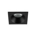 Oczko wpuszczane kwadratowe łazienkowe PRISMA czarne na GU10 10581 TK Lighting