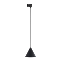 Lampa wisząca czarna stożkowy klosz system 1 fazowy TRACER CONO 10650 TK Lighting